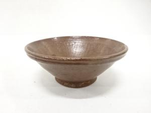 備前焼　片口茶碗(無地箱付)